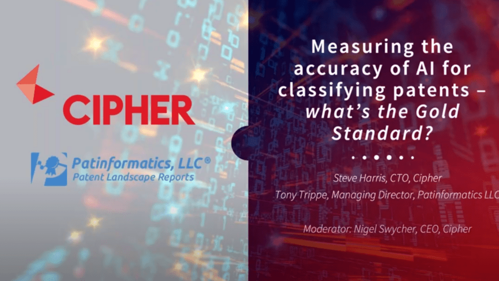 Measuring the Accuracy of AI and ML for Classifying Patents